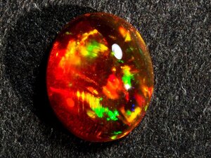 未使用デッドストック 天然メキシコオパール ルース 0.282 ct、ケース入り