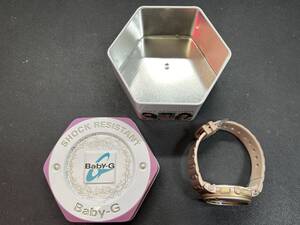 CASIO カシオ BABY-G ベビーG ベイビージー BGA-153M 腕時計 缶 MP-MBGA5-6 （缶底へこみ）