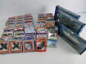 長E467/飛行機・船系フィギュア57点セット　トミーミニプレーン/ホットウィングス/ミニシップス 他/