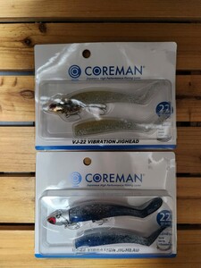 本物 コアマン VJ 22 二個セット バイブレーションジグヘッド COREMAN シーバス 他多数出品中