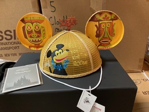 Disney X Shag Enchanted Tiki Room Designer Mickey Ears Hat 新品未使用品