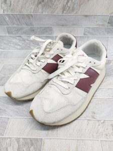 ◇ New Balance ニューバランス 237 MS237SB スニーカー シューズ サイズ23.5cm ホワイト レディース P