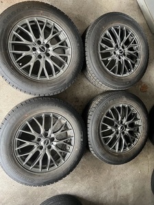 超バリ山 超美品 225/65R17 アイスナビSUVアルミセット