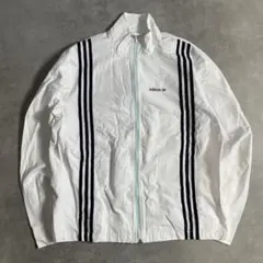 00s adidas アディダス ナイロン トラックジャケット テック y2k