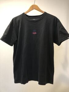 美品VANS Small OTW Reversal Tシャツ M / ヴァンズ ロゴ反転 Tee Black ブラック 黒