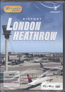 新品 Airport London Heathrow XP(XPlane11 Xプレイン) ロンドン・ヒースロー空港 Xプレイン アドオンソフト