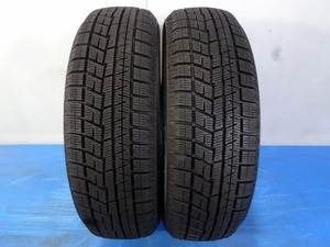 ヨコハマ ice GUARD iG60 155/65R14 75Q★9分山 2021年 2本 スタッドレス FUK-E14207【福島発 送料無料】冬