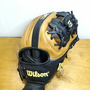 ウイルソン A2K 最上位モデル ABY刻印 Wilson 一般硬式内野用グラブ メンテ済即戦力 野球 大人用グローブ