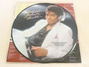 未使用 限定ピクチャー盤LPマイケル・ジャクソンThriller Michael Jackson Quincy Jones Beat It Billie Jean Human Nature Paul McCartney