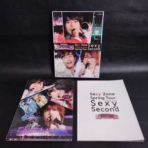 【SexyZone】セクシーゾーン Spring Tour Sexy Second BluRay 初回限定盤 トレカ付き 2014年 横浜アリーナ