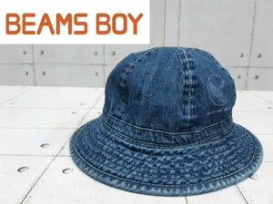 BEAMS BOY M-37 デニムハット アーミーハット ARMY AIR FORCES バケットハット デニム ハット 帽子 インディゴ ビームスボーイ