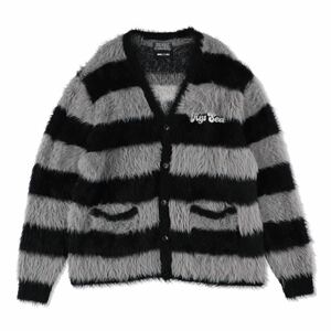 【新品未使用】 23AW 24 新品 WIND AND SEA HYSTRIC GLAMOUR ウィンダンシー ヒステリックグラマー WDS KNIT CARDIGAN カーディガン ニット