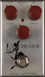 新品 即納 J. Rockett Audio Designs JRAD ARCHER Rockett Pedals オーバードライブ