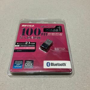 BUFFALO Bluetooth Ver.2.1＋EDR ブルートゥース USBアダプタ 超小型モデル Class1 100m BSHSBD02BK