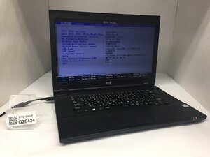 ジャンク/ NEC PC-VK24LXZGV Intel Core i3-7100U メモリ4.1GB ストレージ無し 【G26434】