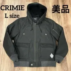 美品　CRIMIE クライミー デッキジャケット　フード　ミリタリー　L