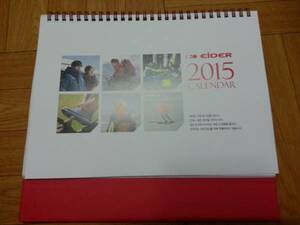 イ・ミンホ 韓国 EIDER 2015年カレンダー