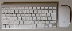 4711 Apple純正 Wireless Keyboard A1314 / Magic Mouse A1296 Bluetooth ワイヤレス日本語キーボード ワイヤレスマウス
