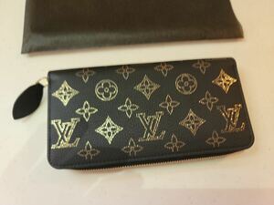 新品未使用 LOUIS VUITTON ルイヴィトン長財布 ジッピーウォレット マヒナ ノワール 入手困難品