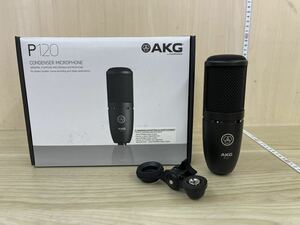 美品　AKG P120 Project Studio Line コンデンサーマイクロフォン 