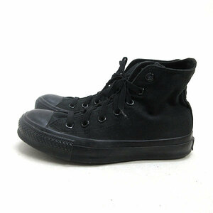 k■【23.5cm】コンバース/CONVERSE ALL STAR HI オールスター キャンバススニーカーHI/黒/LADIES■45【中古】