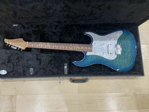 【新品同様美品】2023年製 suhr standard plus Aqua blue burst