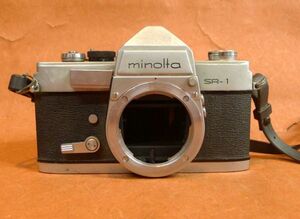 l165 MINOLTA SR-1 一眼レフカメラ マニュアルフォーカス ボディのみ サイズ：約 幅14.5×高さ9.5×奥行5ｃｍ /60