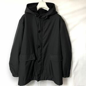 美品/HELMUT LANG/ヘルムートラング/初期/本人期/ミリタリーフィールドレイヤードパーカー/マウンテン/黒/48/カバーオール/コート