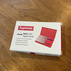 完売 レア シュプリーム supreme AWS MAX-700 Digital Scale 計量 量り デジタルスケール コンパクト レッド