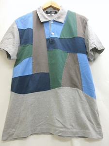 COMME des GARCONS HOMME DEUX コムデギャルソンオムドゥ 半袖パッチワークカットソー Cut and sew L DG-T002 AD2020 100%COTTON