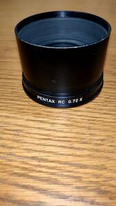 pentax RC 0.72x rear converter ペンタックス 天体望遠鏡用 35mm判用 リアコンバーター レデューサー 