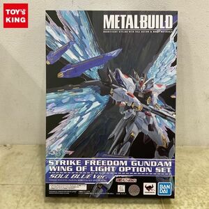 1円〜 未開封 METAL BUILD 機動戦士ガンダムSEED DESTINY ストライクフリーダムガンダム 光の翼オプションセット SOUL BLUEVer.