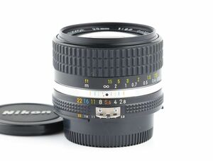 07128cmrk Nikon Ai NIKKOR 28mm F2.8S Ai-S 単焦点 標準レンズ Fマウント