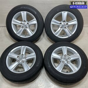 マークX純正 7-16+40 5H114.3 ヨコハマ ブルーアース AE01F 215/60R16 16インチ 4本セット 009k