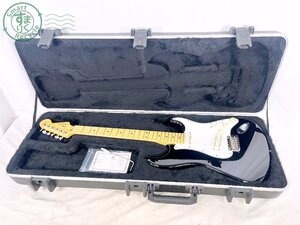 AL0607023　■ 1円~ Fender USA フェンダー STRATOCASTER ストラトキャスター エレキギター ブラック US11201552 ハードケース付き 弦楽器