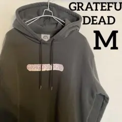 《GRATEFUL DEAD》フーディ M グレー パーカー グレイトフルデッド