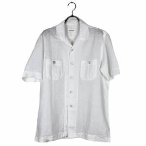 Salvatore Piccolo （サルヴァトーレピッコロ）short sleeve open collar shirts（white）