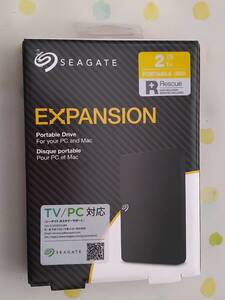 ★☆送料無料　未開封・未使用 Seagate Expansion ポータブルハードディスク ２TB ① ☆★