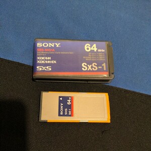SxS SONY ソニー メモリーカード SBP　64GB