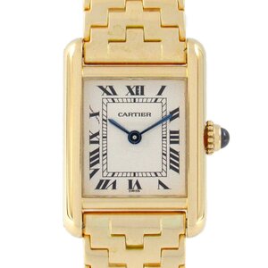 カルティエ タンク・ルイ ブランドオフ CARTIER K18（イエローゴールド） 腕時計 K18 中古 レディース