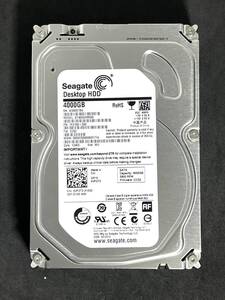  ★ 4TB ★　ST4000DM000　/　Seagate 【 使用時間：17876ｈ】ST4000DM000-1F2168 FW:CC52 良品 3.5インチHDD SATA[管理■E7B6]