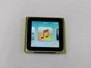 【良品】 iPod nano 第6世代 8GB 本体 動作品 6世代 アップル B