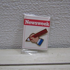 即決！送料無料！ 『 Newsweek / ニューズウィーク ピンバッジ 』★ 