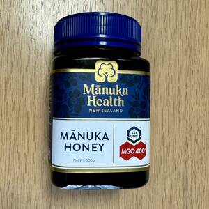 【新品、未使用】Manuka Health マヌカハニー 13＋ UMF MGO 400＋ 500g / マヌカヘルス