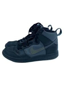 NIKE◆SB DUNK HIGH PRO PRM QS/SBダンクハイプロプレミアムQS/ブラック/BV1052-001