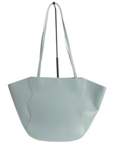 MANSUR GAVRIEL マンサー ガブリエル 2WAY レザートートバッグ ブルー IT14WXRXL454