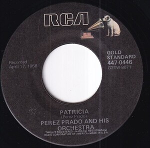 [Jazz] Perez Prado And His Orchestra - Patricia / Mambo No. 8 (A) SF-T363