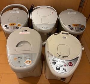 ポット5点セット　ZOJIRUSHI ピーコック等