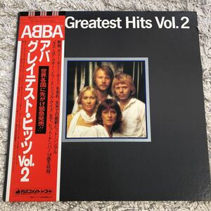 再生確認済★ABBA グレイテスト・ヒッツ vol.2 中古LPレコード