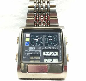 [稼働品]CITIZEN シチズン 8987-L19010 インディペンデント 取扱説明書付き 多機能 腕時計最大約14.5㎝